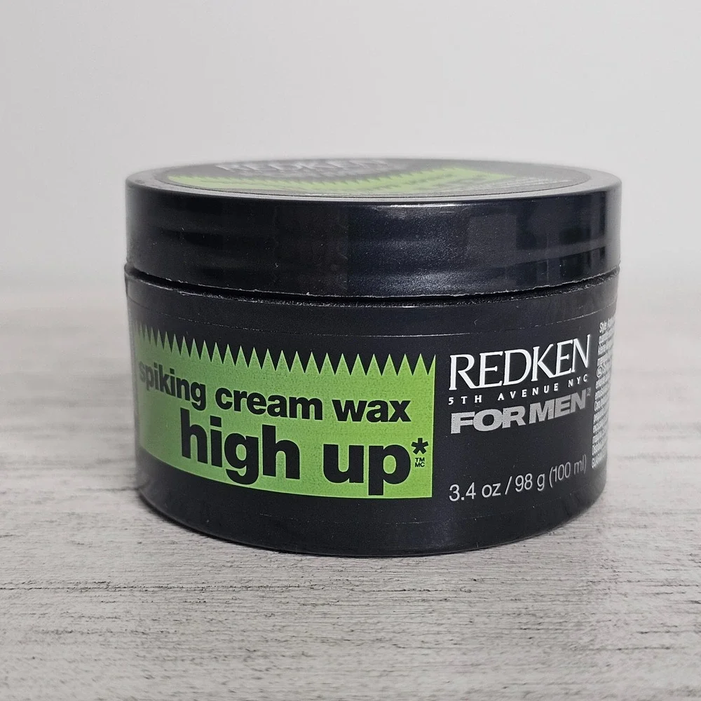 REDKEN for Men High Up Spiking Cream Wax Maximum Control 3.4oz NEW, DISCONTINUED